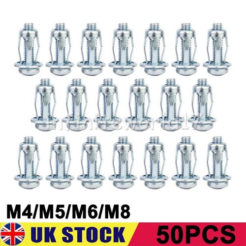 Sets jack nuts - sets, m4/m5/m6