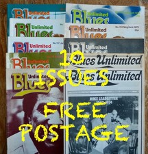 10 ISSUES-BLUES  UNLIMITED