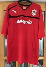 Cardiff City Puma Home Shirt 2012/13, Size XL In Great Condition