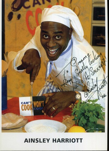 Ainsley harriott signed - ainsley,