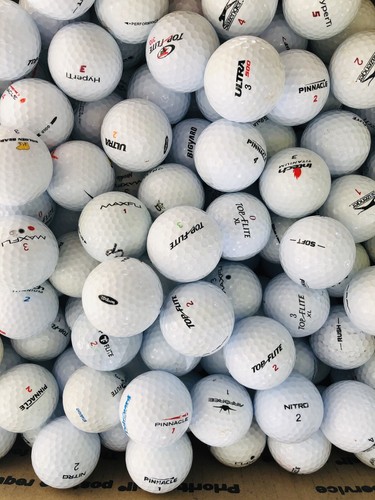 192 assorted brand golf balls - golf,