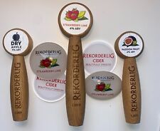 REKORDERLIG BRANDING Badges, Handles, Pub, Bar, Ale Mancave Beer Pump Font Lager