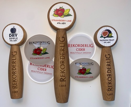 Rekorderlig branding badges - rekorderlig,