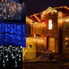 Icicle Christmas Fairy Lights
