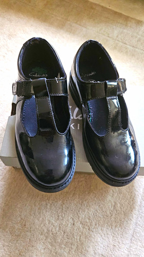 Clarks girls black prague - clarks,