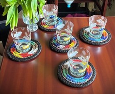 Set of 5 Masaai Handmade