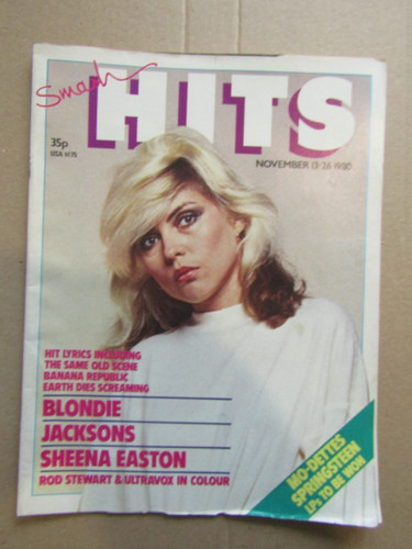 Smash hits magazine november - smash,