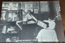 Votes for Women's, Suffragettes, The Women's Press,  London Museum Postcard 