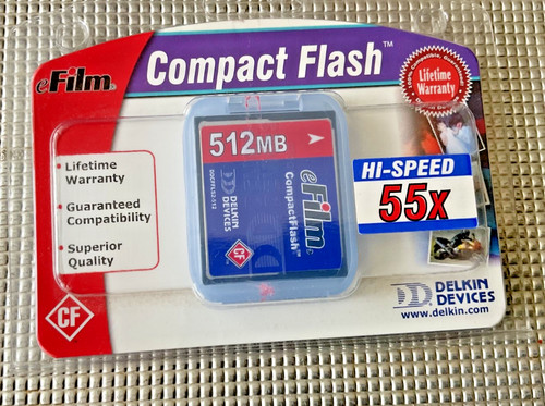 Delkin efilm 512mb - delkin,