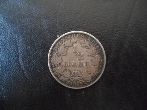 German empire 1905 silver - empire, 1/2