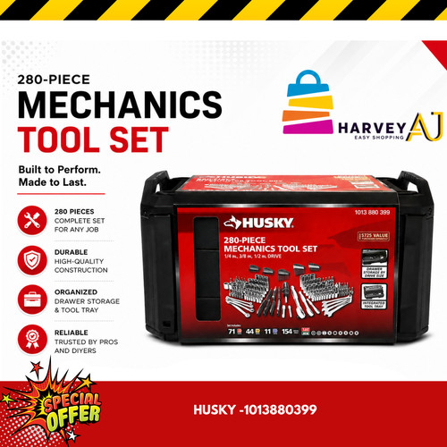Husky mechanics tool set - mechanics, 280