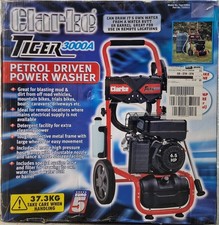 Clarke Tiger 3000A 6.5HP Petrol Pressure Washer 200 Bar (2900 psi) 7320211