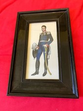 Ebony framed watercolour - ebony,