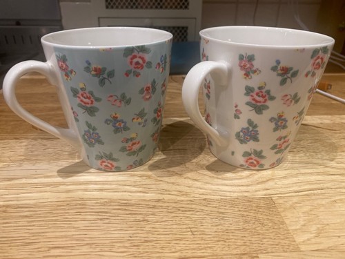 Cath kidson floral mugs 2 - kidson, x