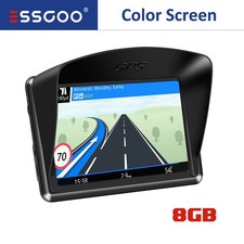 5'' 8GB Sat Nav Car Truck GPS Navigation Free Lifetime UK & EU Maps Touch Screen
