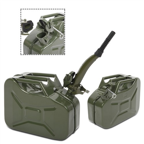 10l green metal - metal, fuel