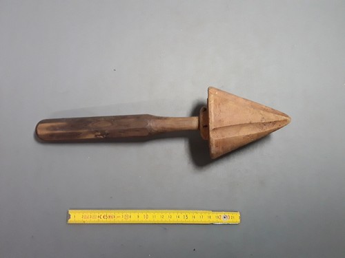 Antique wooden plumber tool - wooden,