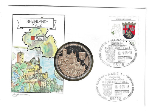 Numismatic letter germany - numismatic,
