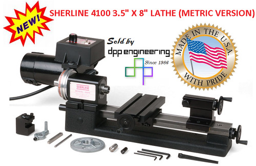 Sherline 4100 8 lathe - sherline, 8"