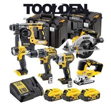 DeWalt DCK690P3T-GB 18V 6 Piece Brushless Power Tool Kit with 3x 5.0Ah Batteries