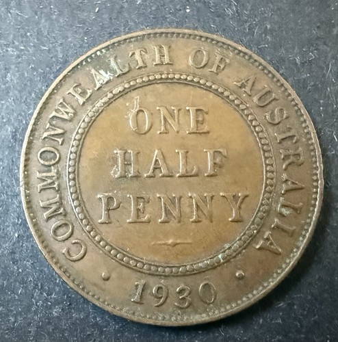 1930 half penny - 1930,