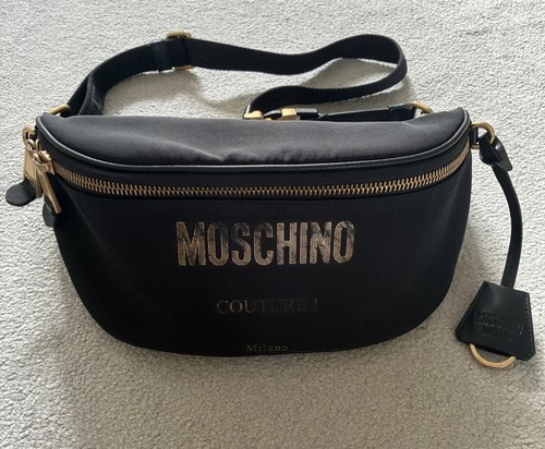 Moschino couture black nylon - moschino,