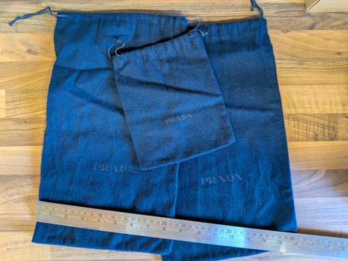 Pair prada dust bags - prada,