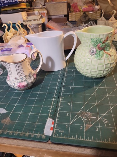 Vintage milk jugs - 3,