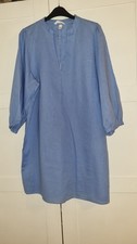H&M Linen Blend Cornflower