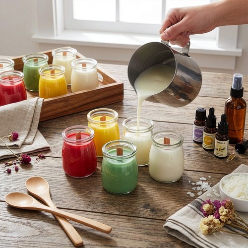 Pack small glass jars - pack,