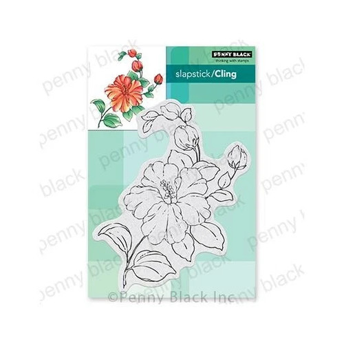 Penny black cling rubber - cling,