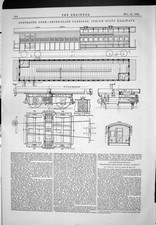 Old 1885 third class - 1885, carriage