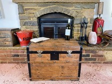 Old Antique Pine Chest