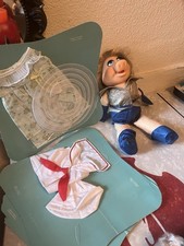 Miss piggy  plush toy and clothes fisher price  1970s 