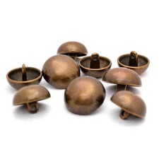 METAL HALF BALL DOMED SHANK