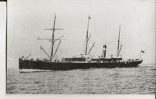 (S60) KILREA MERCHANT SHIP POSTCARD REAL PHOTO UNPOSTED 1935