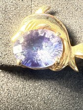 14 Kt Gold Dolphin Pendant