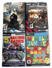 A Variety of Games for PC. One of Which Has 5 Games In One. Good Condition