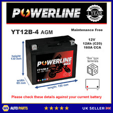Yt12b powerline motorcycle - powerline,