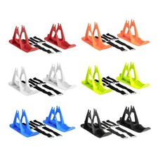 Winter Snow Sled Toboggan Bike Ski Sledge Skiing Sleigh with Straps Downhill