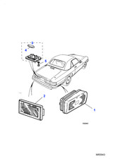 Jaguar Genuine Reflex Lamp