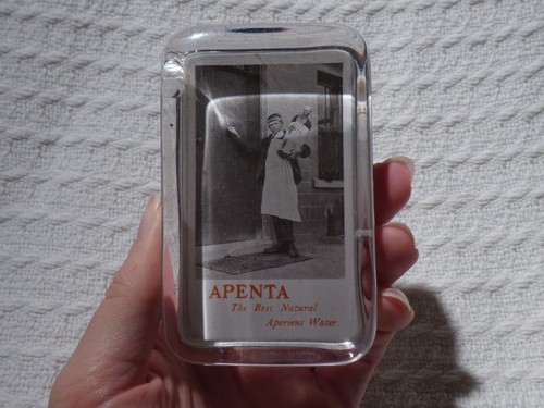 Antique apenta mineral water - apenta,