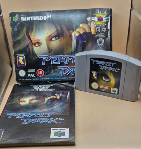 Perfect dark nintendo 64 - -,