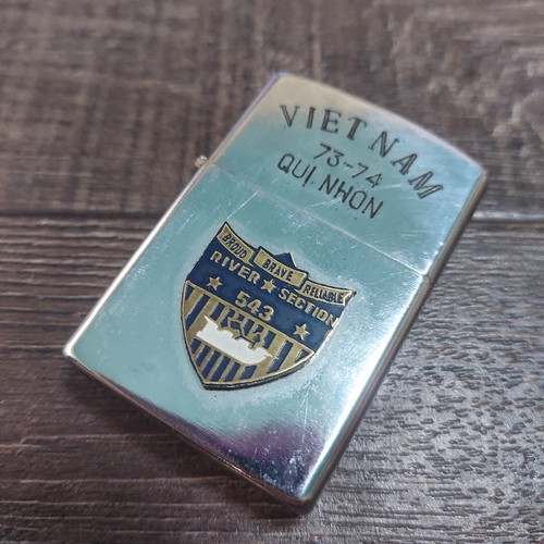 Zippo vietnam 543 troop seal - vietnam,