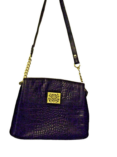 Biba serena black croc leather - serena,