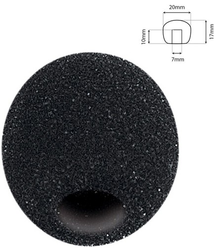 Soundlab foam windshield 7mm - soundlab,