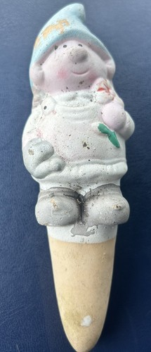 Garden gnome ornament - gnome, ornament/plant