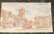 used art postcard - St Just