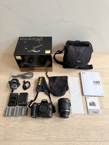 Nikon d90 dslr s 18 - +, af-s