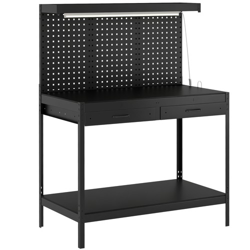 Homcom 110 workbench with - homcom, cm